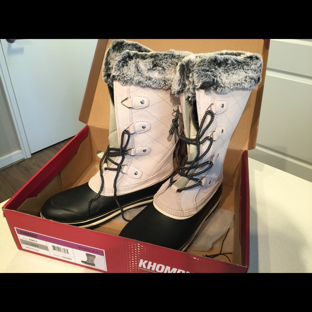 Khombu Winter Boots 11M NWT
